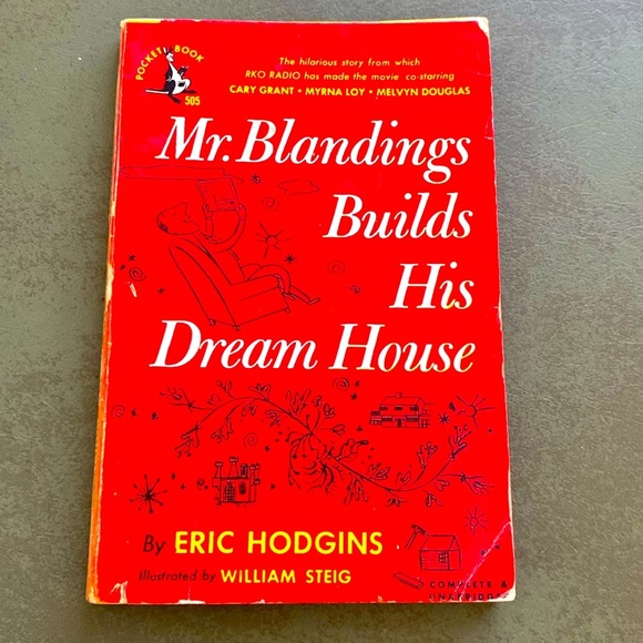 Other - MR BLANDINGS BUILDS HIS DREAM HOUSE by Eric Hodgins - VINTAGE PAPERBACK GUC